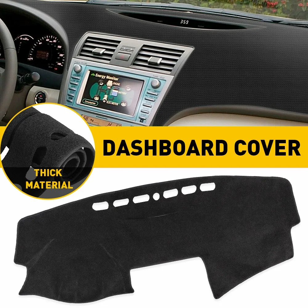 Dashboard Dash Board Cover Mat For Toyota Camry 2007 2008 2009 2010 2011 Accessories Left-Hand Drive Car Interior Pad Dash Mat