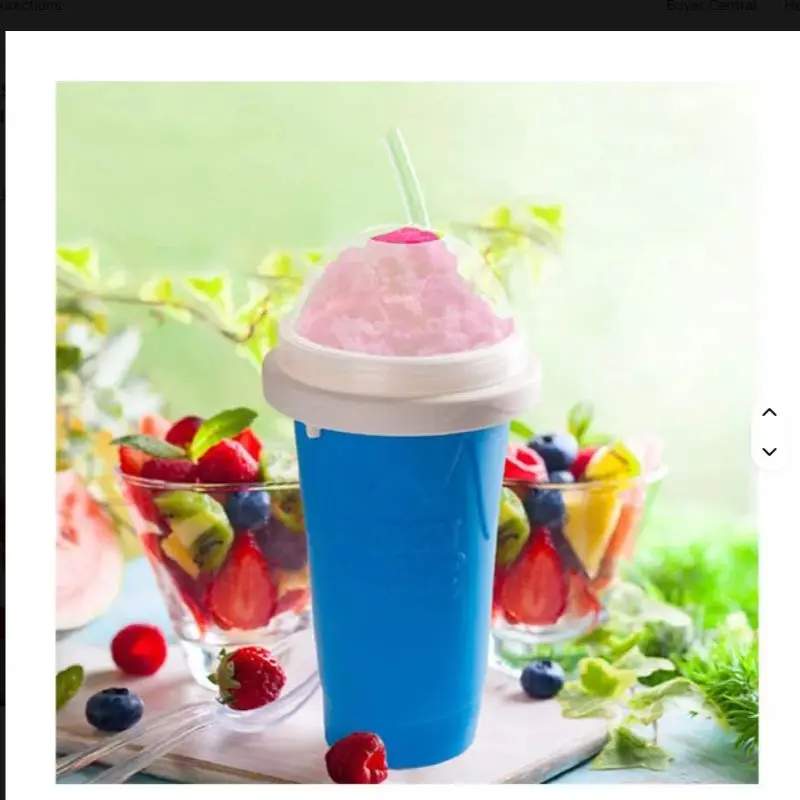 

Homemade Smoothie Cup Extrusion for Making Smoothie Pinch Cups Summer Quickly Make Ice Cream Tools Shaking Cup