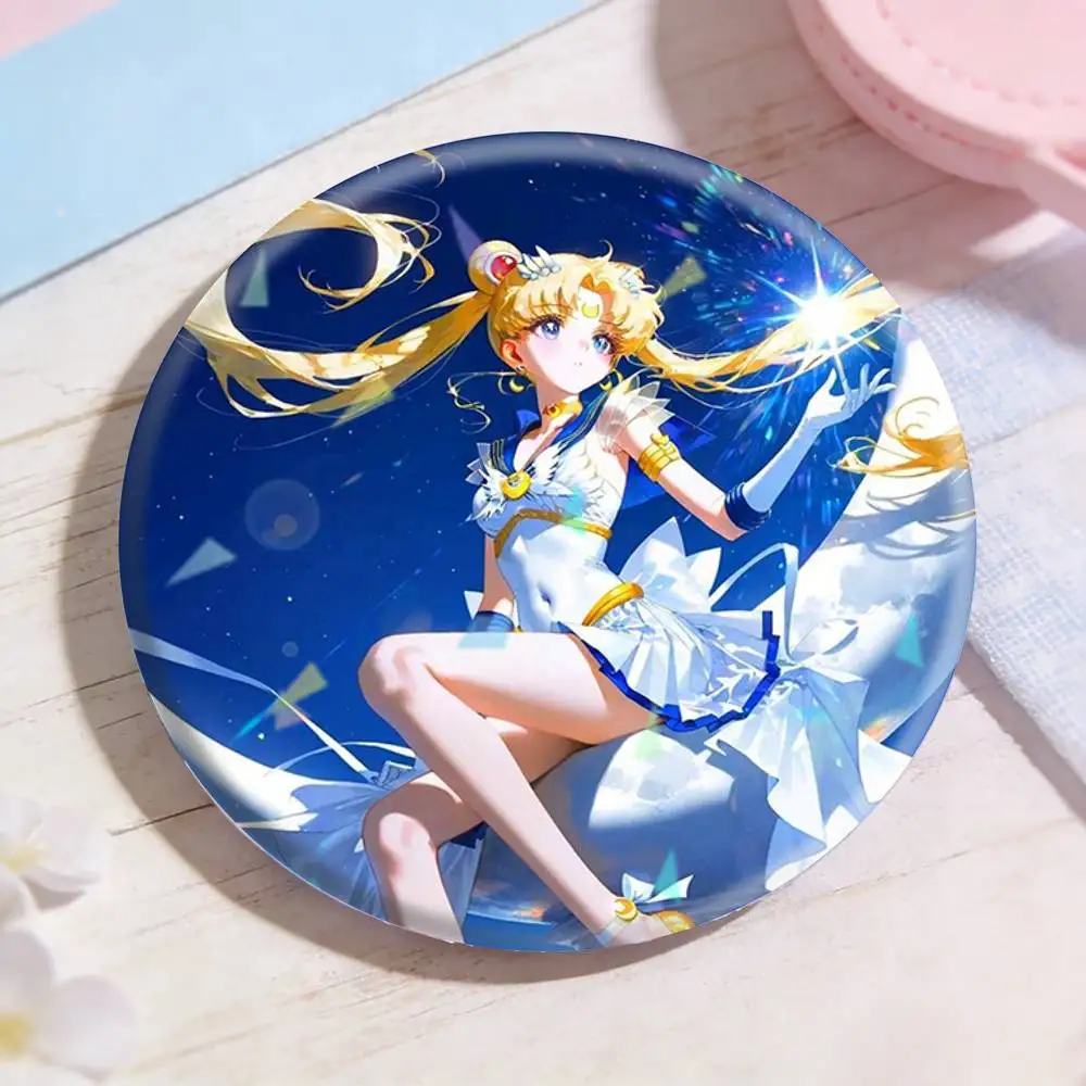 S-Sailor Moon Badges Niche Design Brooch for Backpack Lapel Pins Creative Accessories