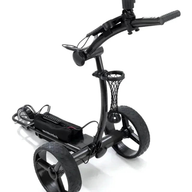 Very Popular Steel 3 Wheel Golf Push Trolley Factory Price Golf Min Cartcheap And Fine