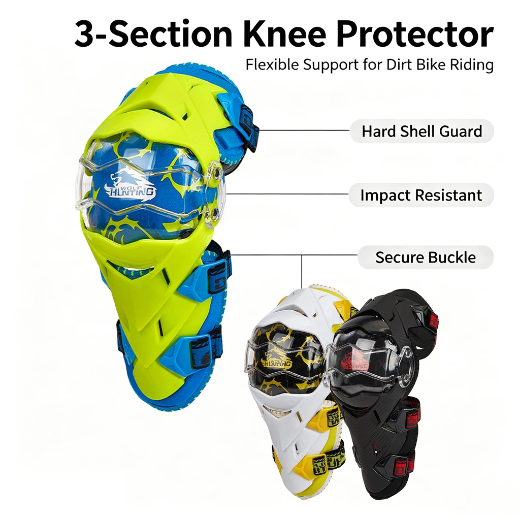 kids-boys-girls-motocross-knee-pads-adjustable-impact-protection-youth-dirt-bike-enduro-atv-riding-knee-protective-guards