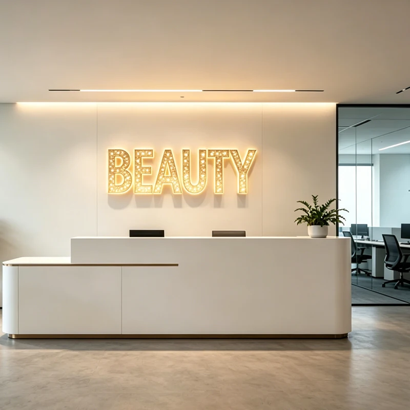 Custom Dot Perforated LED Shop Front Sign 3D Channel Letters Led Illuminated Business Sign for Outdoor Restaurants Hotels Office