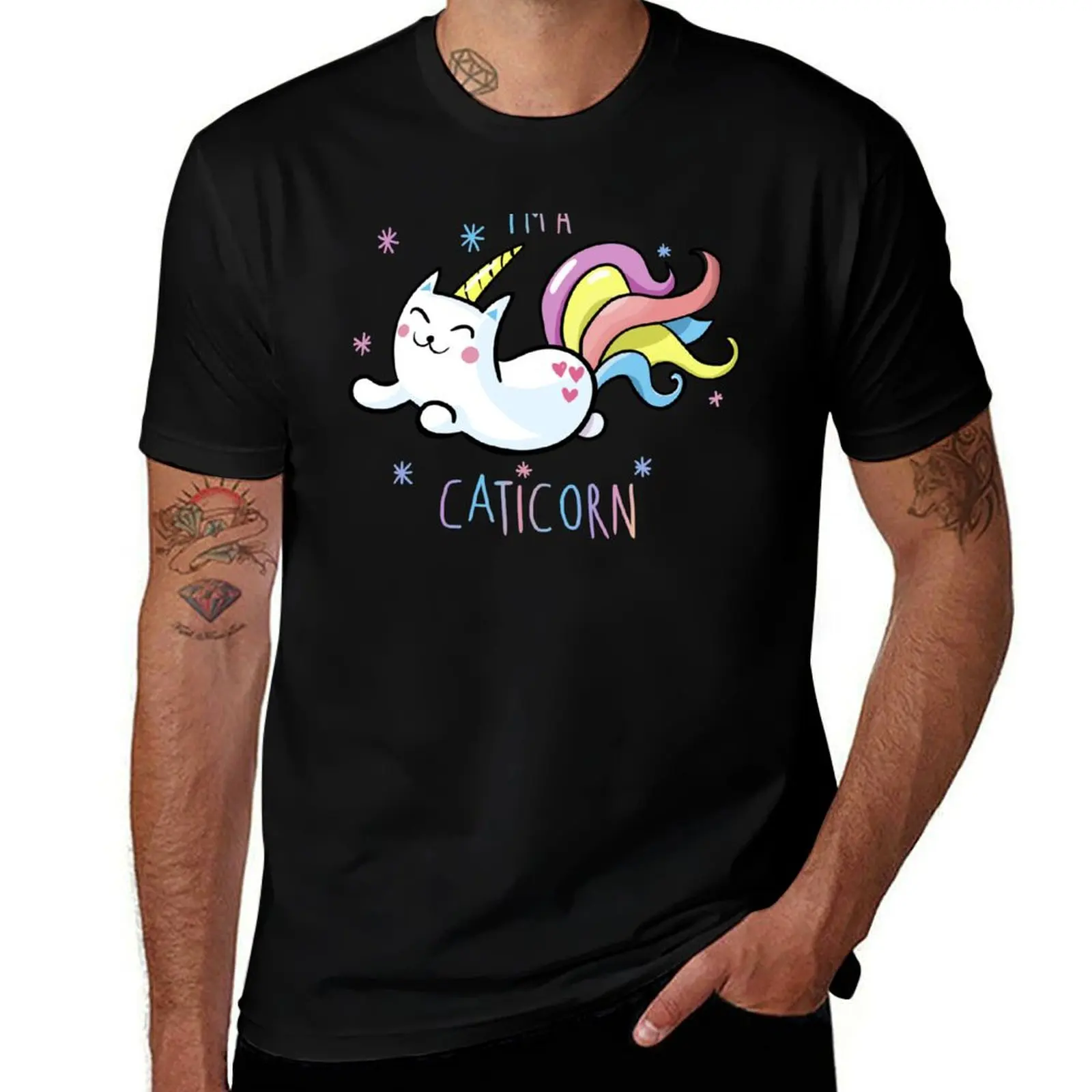 

I'M A CATICORN T-Shirt man t shirt heavy cotton cotton t shirts high quality graphic t shirts for man T-shirt