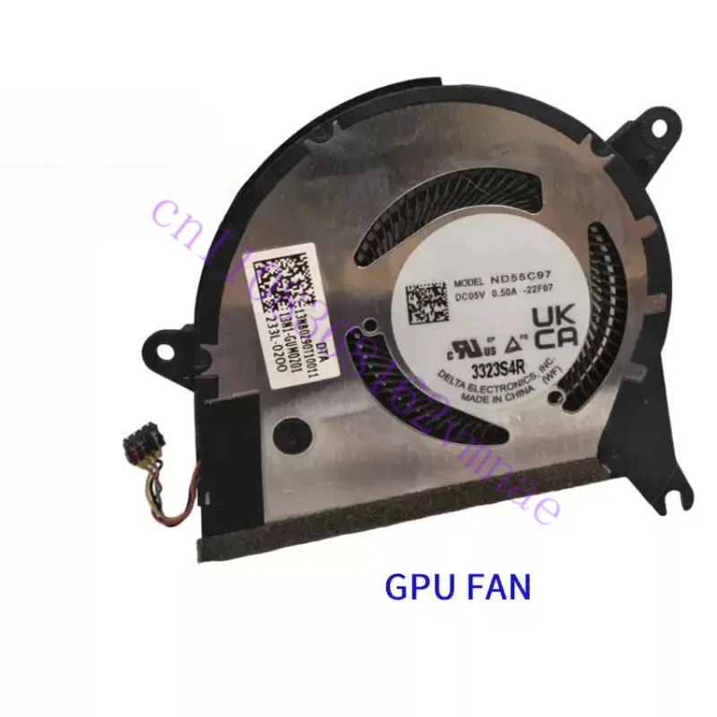 New Original Laptop CPU GPU Cooling Fan FOR ASUS Deluxe X13 2023 ZenBook S 13 OLED UX5304V ND55C97-22F06 ND55C97-22F07