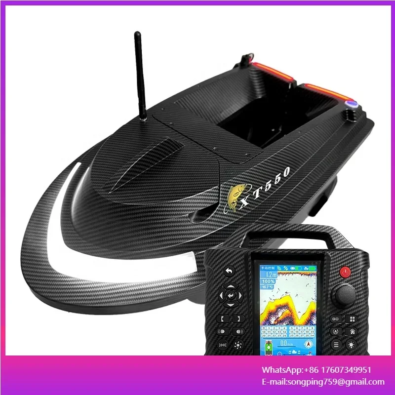 500m Rc Fishing Bait Boat Spare Parts  Remote Control Bait Boat with Gps Sonar  Bait Boat Gps Carp Fishing