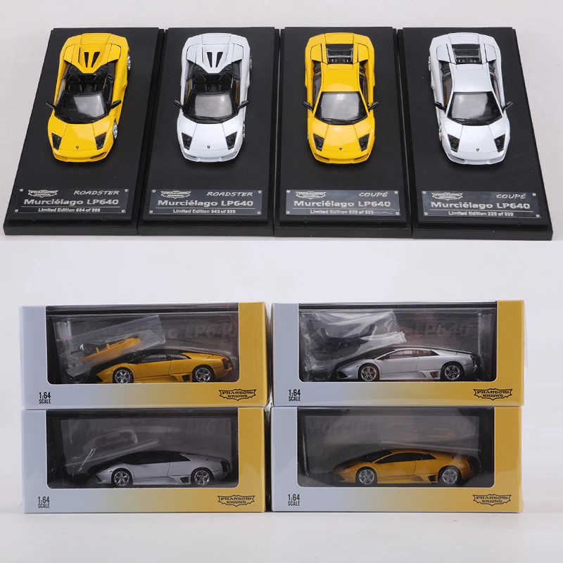 PK 1:64 Murciélago LP640 Convertible/hardtop sports car Alloy Model Car view 3
