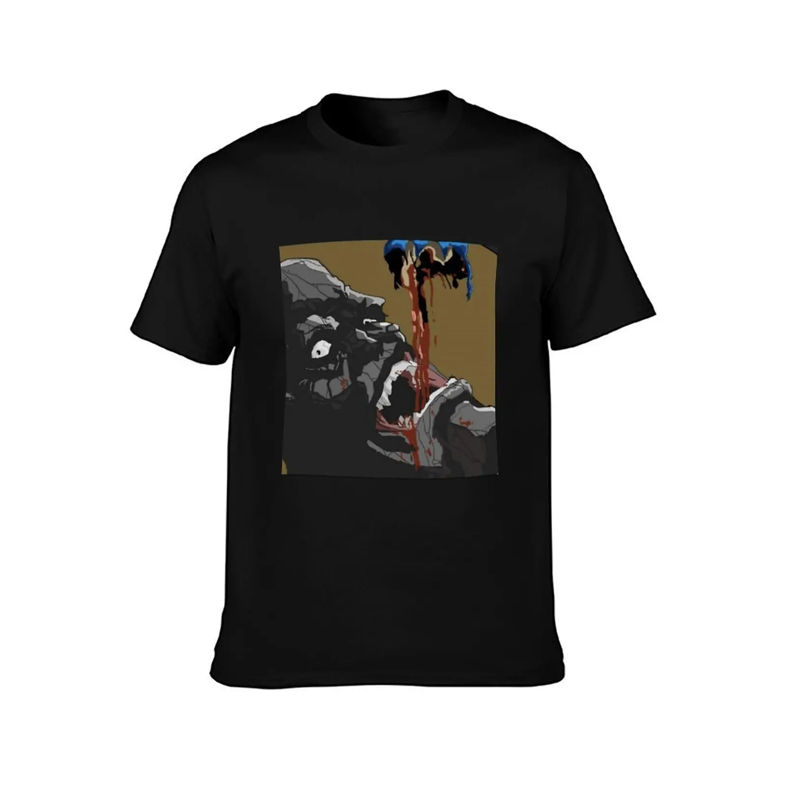 Ninja Scroll Tessai T-Shirt Gym Wear Breathable Short Sleeve Tee T-Shirt