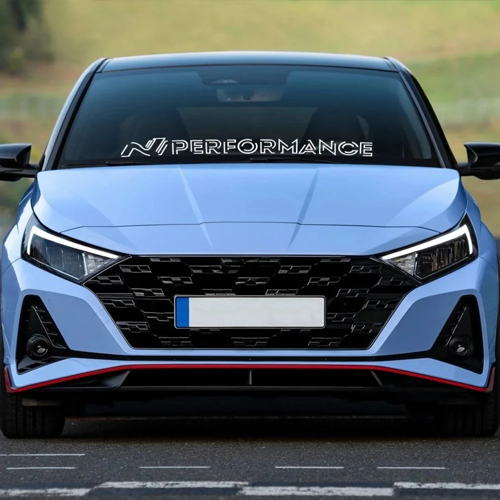 Nパフォーマンススローガンバナー車のフロントガラスステッカー - Car Accessories Banner のレビューと価格