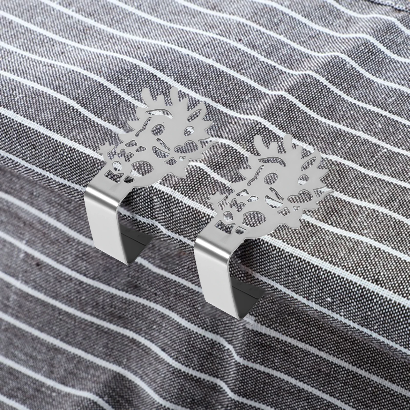 

4pcs Tablecloth Clips Stainless Steel Dining Supplies Table Cloth Clips For Dining Tables Outdoor Picnic Camping Table Cover