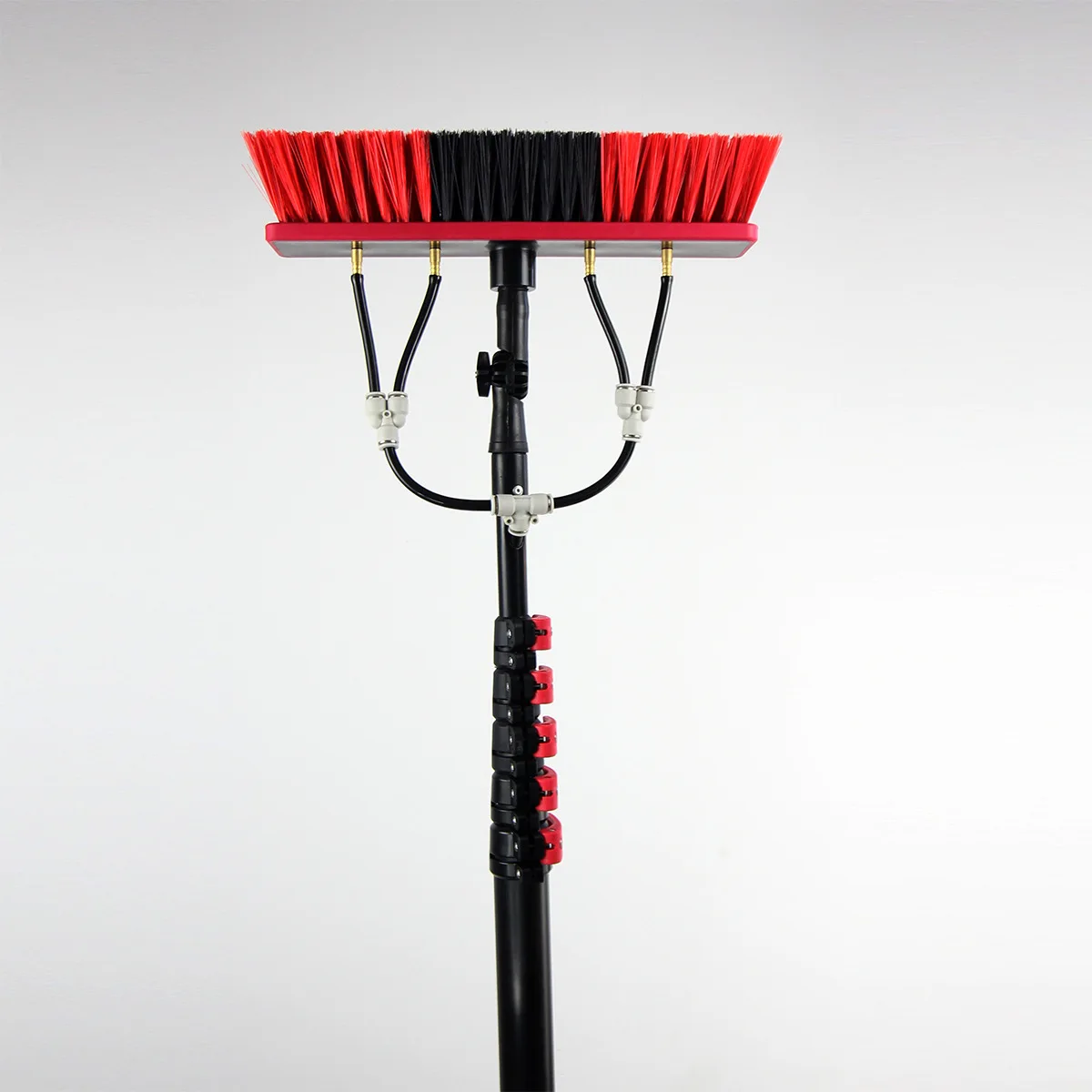 

7.2M Photovoltaic Panel Cleaning Tool Solar Panel Cleaning Brush Kit Water Fed Pole System Long Handle Window Squeegee Scraper