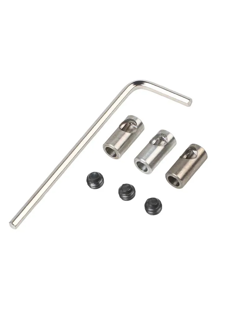 For 3650 550 540 RC Motor Sleeve Adapter Pinion Reducer Screws Shaft 3.175mm To 5mm Axle Change-Over Steel Hot