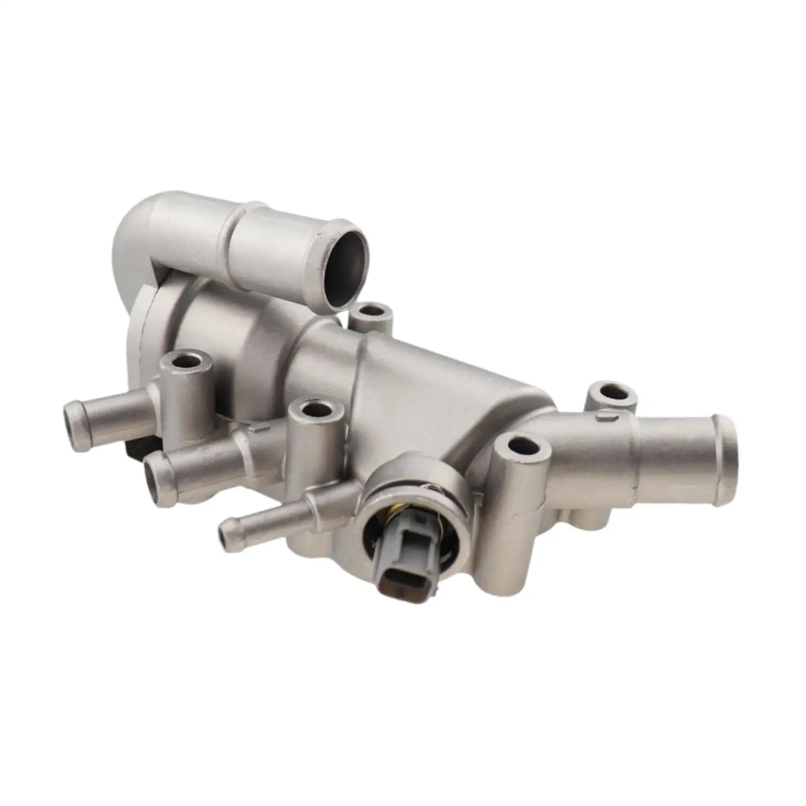 Carcasa de Termostato de Aluminio Duradera, Accesorio de Refrigeración del Motor para Ford Fiesta Mk5 1.3 Duratec, Piezas de Automóvil