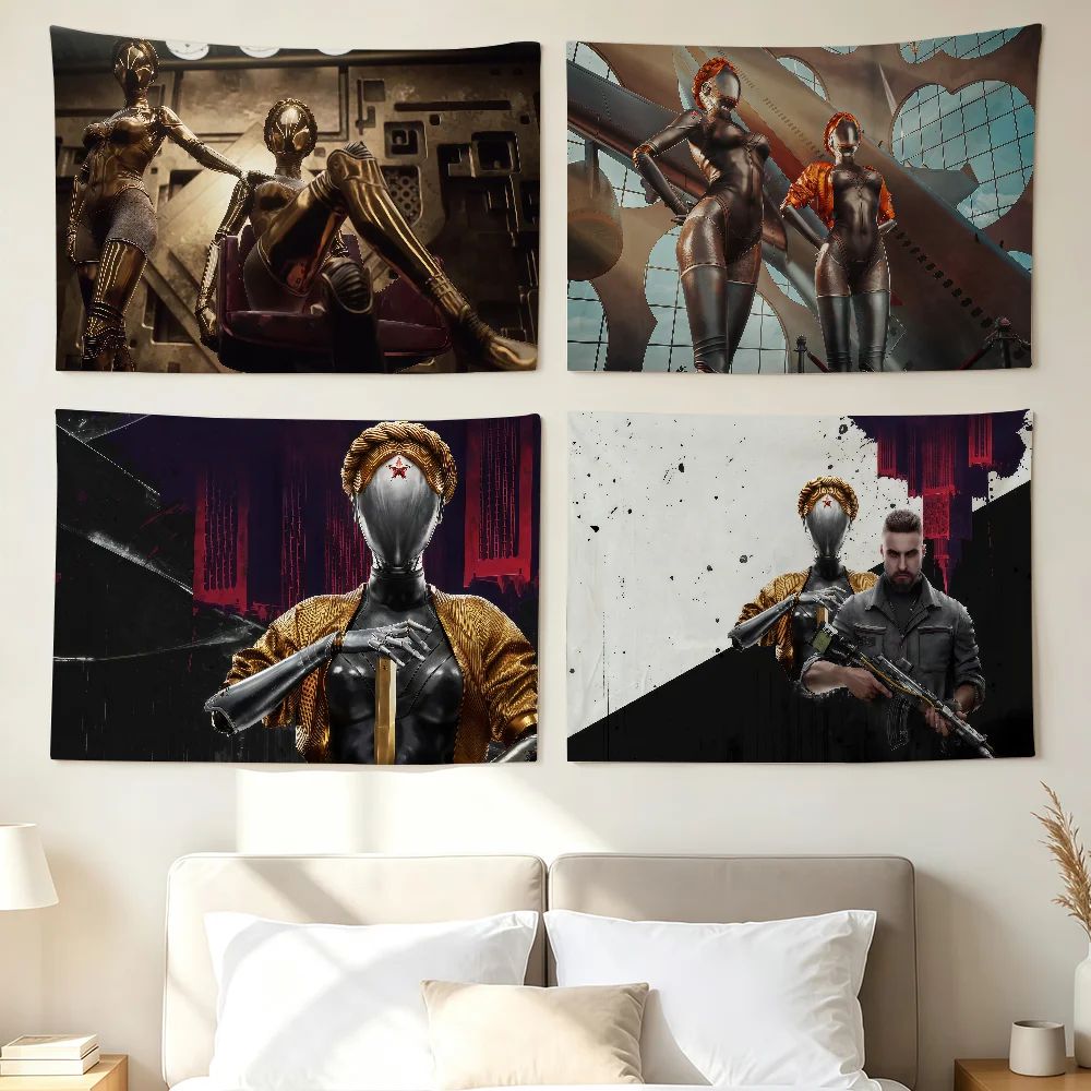 Game A-Atomic H-Heart Flag Wall Decorations Home Decor Suitable For Living Rooms Bedrooms Dormitories Parties And Holidays