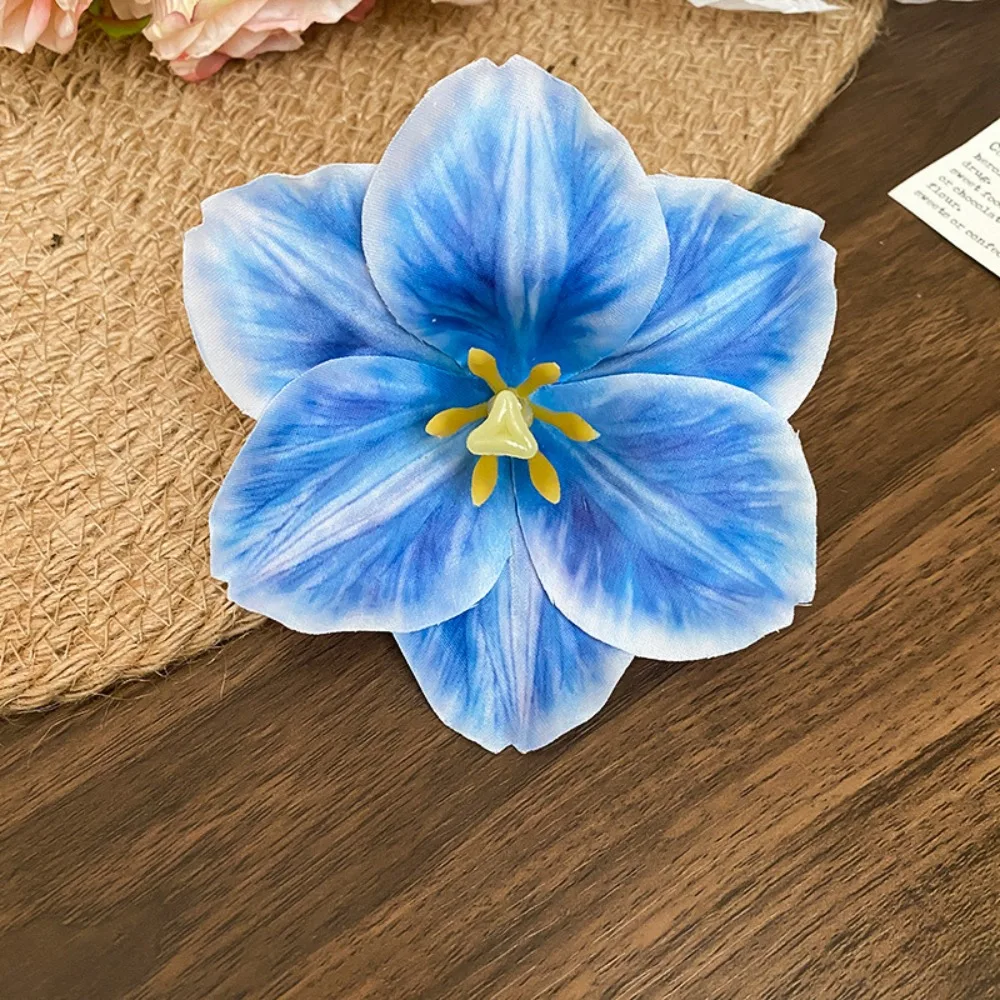 

Cloth Flower Hair Clip Vacation Style Headwear Korean Style Flower Hairpin Female Hair Accessories Duckbill Clip