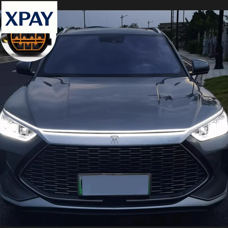 

New For BYD Seal U Song Plus Dm-i Ev 2023-2024 Car Through Light Center Net Light Dynamic Cover Atmosphere Light Strip Modificat