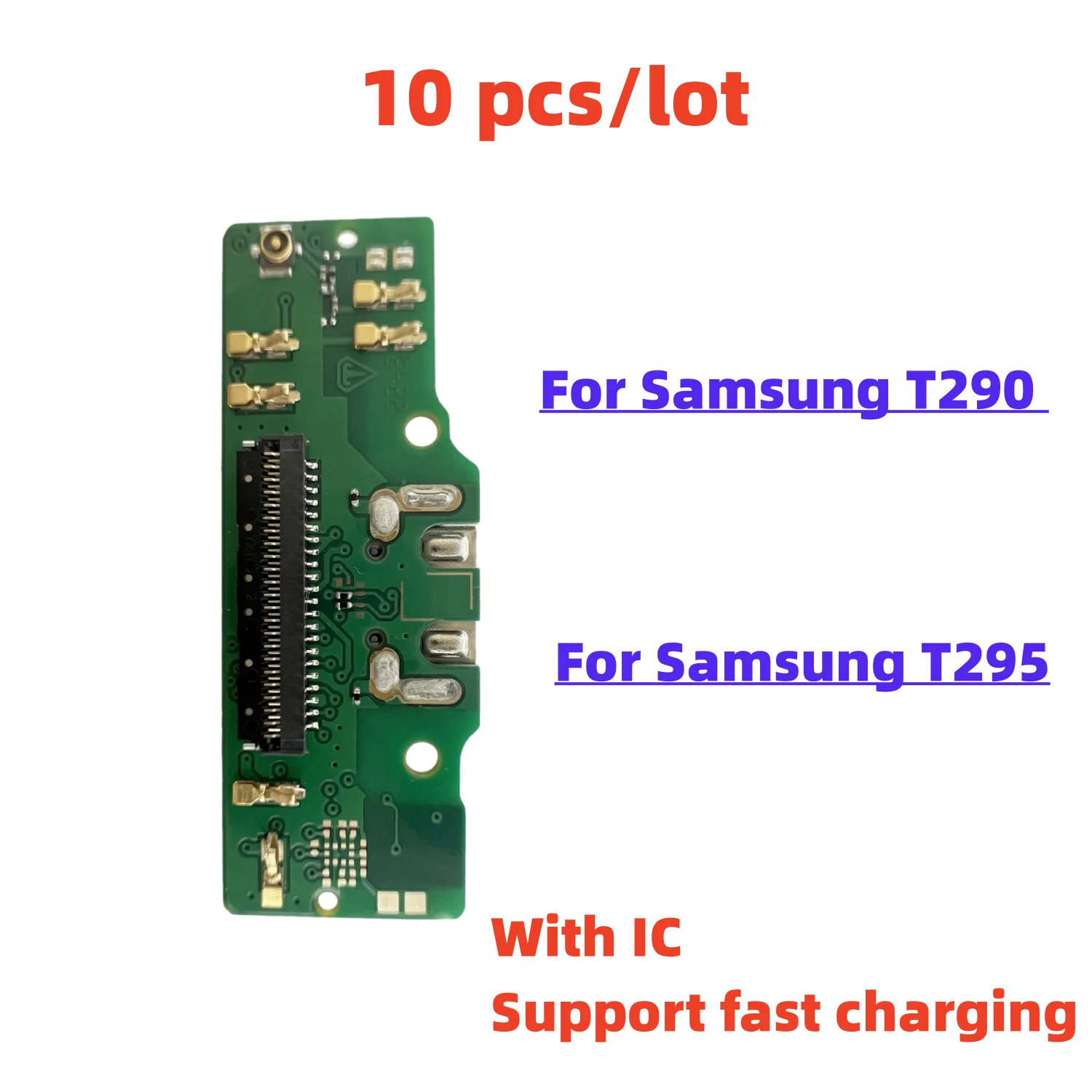 

10Pcs/Lot USB Charger Dock Connector Board Charging Port Flex Cable For Samsung Tab A 8.0 2019 SM-T290 T290 SM-T295 T295