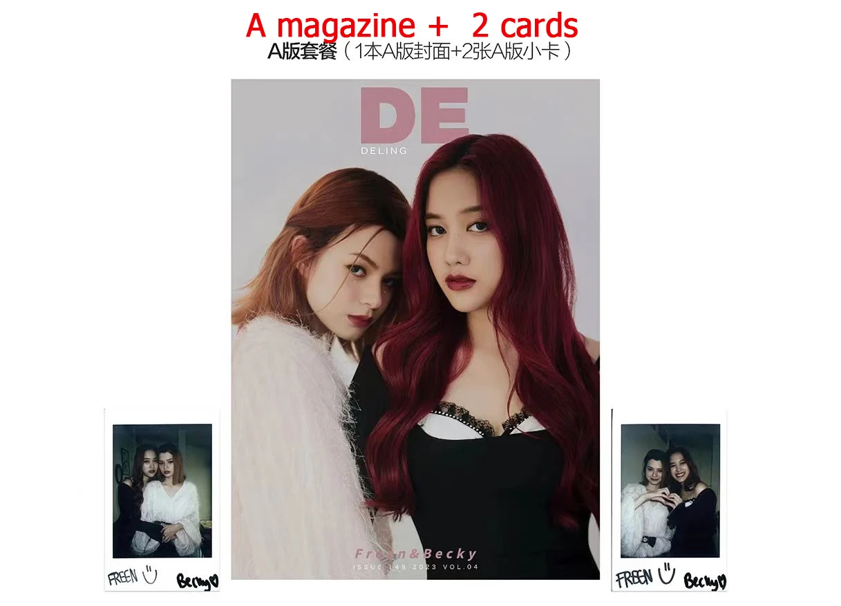 

[spots] thai star Freenbecky "Deling" Magazine Small Card + poster 2023 new