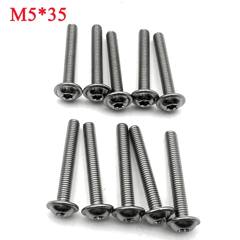 For BMW Motorcycle Shell Stainless Steel Screws F650GS Dakar G650GS R1150RT K1200S K1300S K1200GT K1300GT K1200R K1300R R1200GS