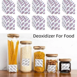 Frascos de saco selados a vácuo, absorvedores de oxigênio para alimentos, alimentos secos, armazenamento, latas para alimentos, armazenamento a longo prazo, 150cc