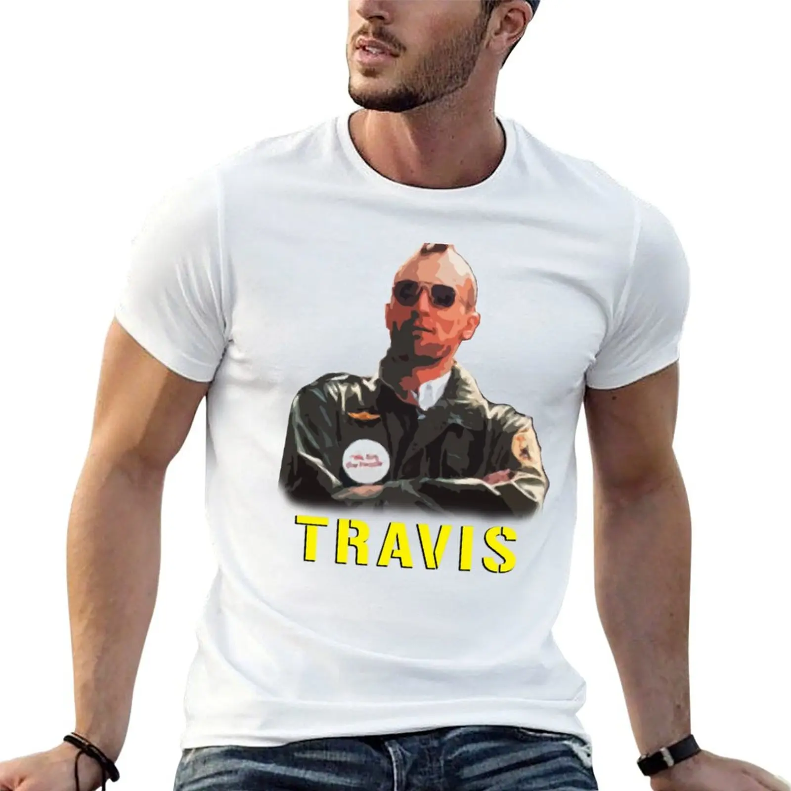 

t g brand shirt cotton 100% Travis shirts men man men t for T-Shirt Bickle luxury