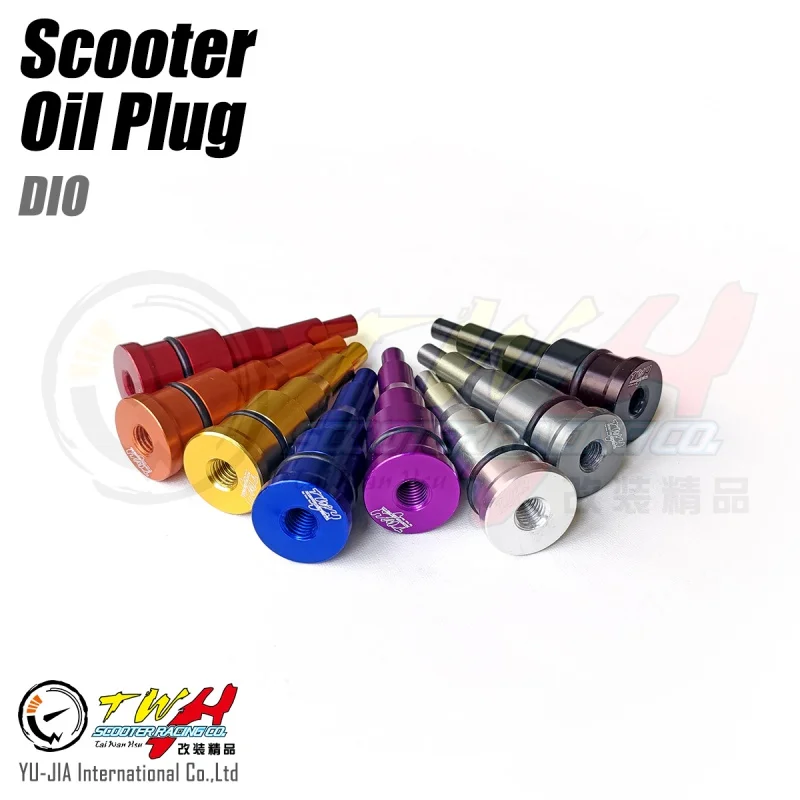 TWH DIO Scooter Motorcycle Racing Aluminum Oil Plug For Honda AF18 AF27