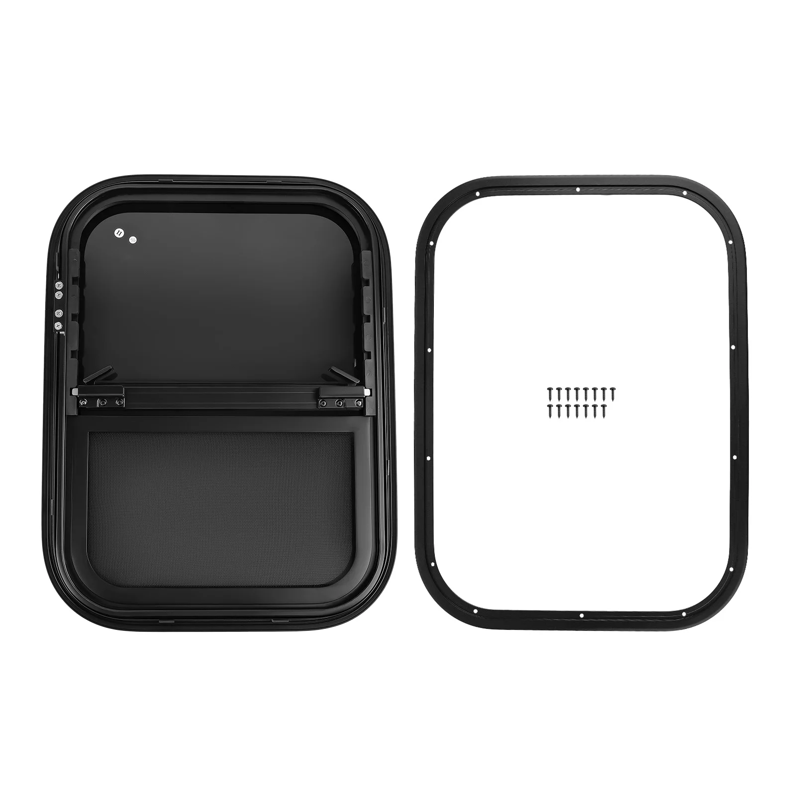 

Вертикальное окно 18 дюймов Wx24 дюйма с экраном для автофургона/кемпера/прицепа/фуда для автофургона