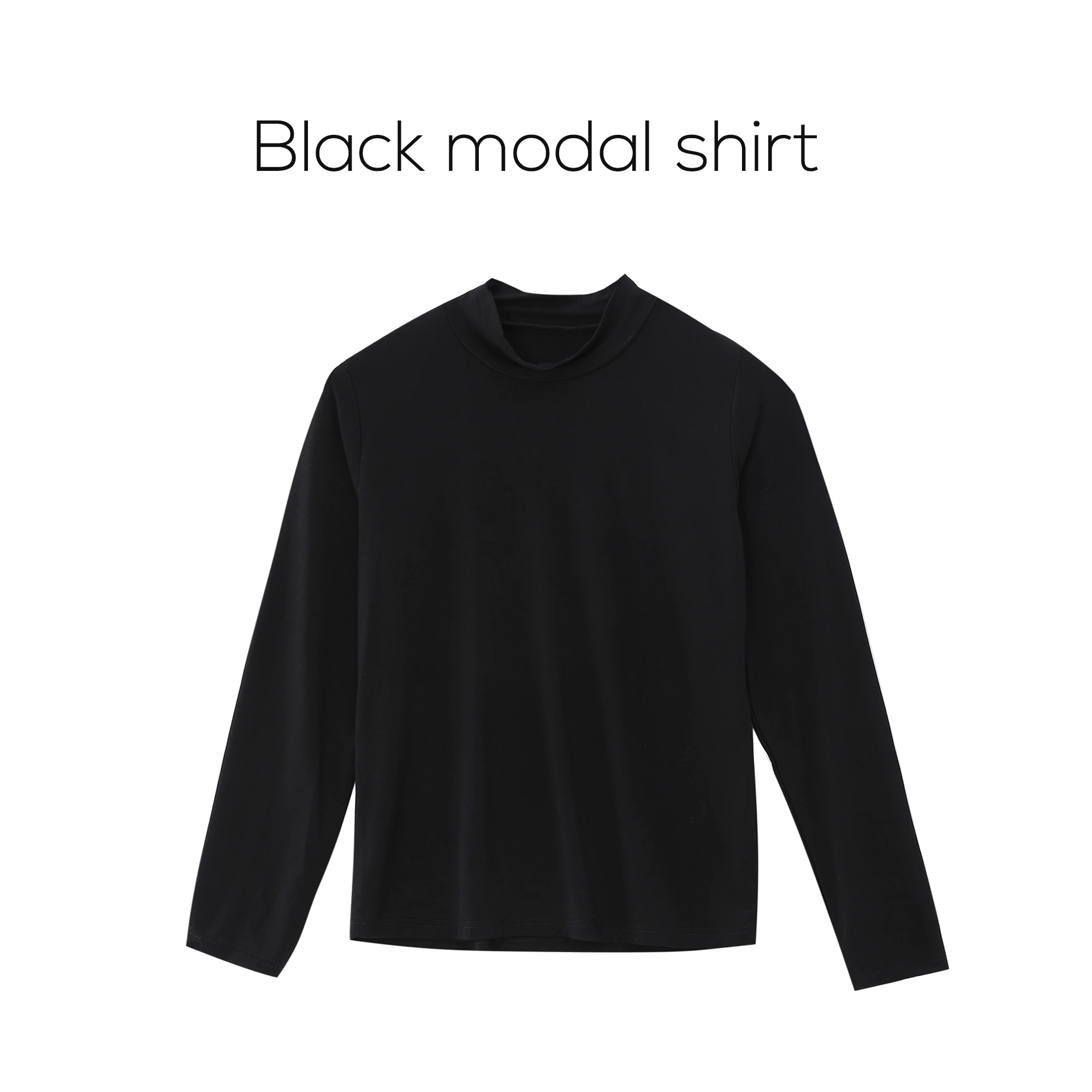 black modal shirt
