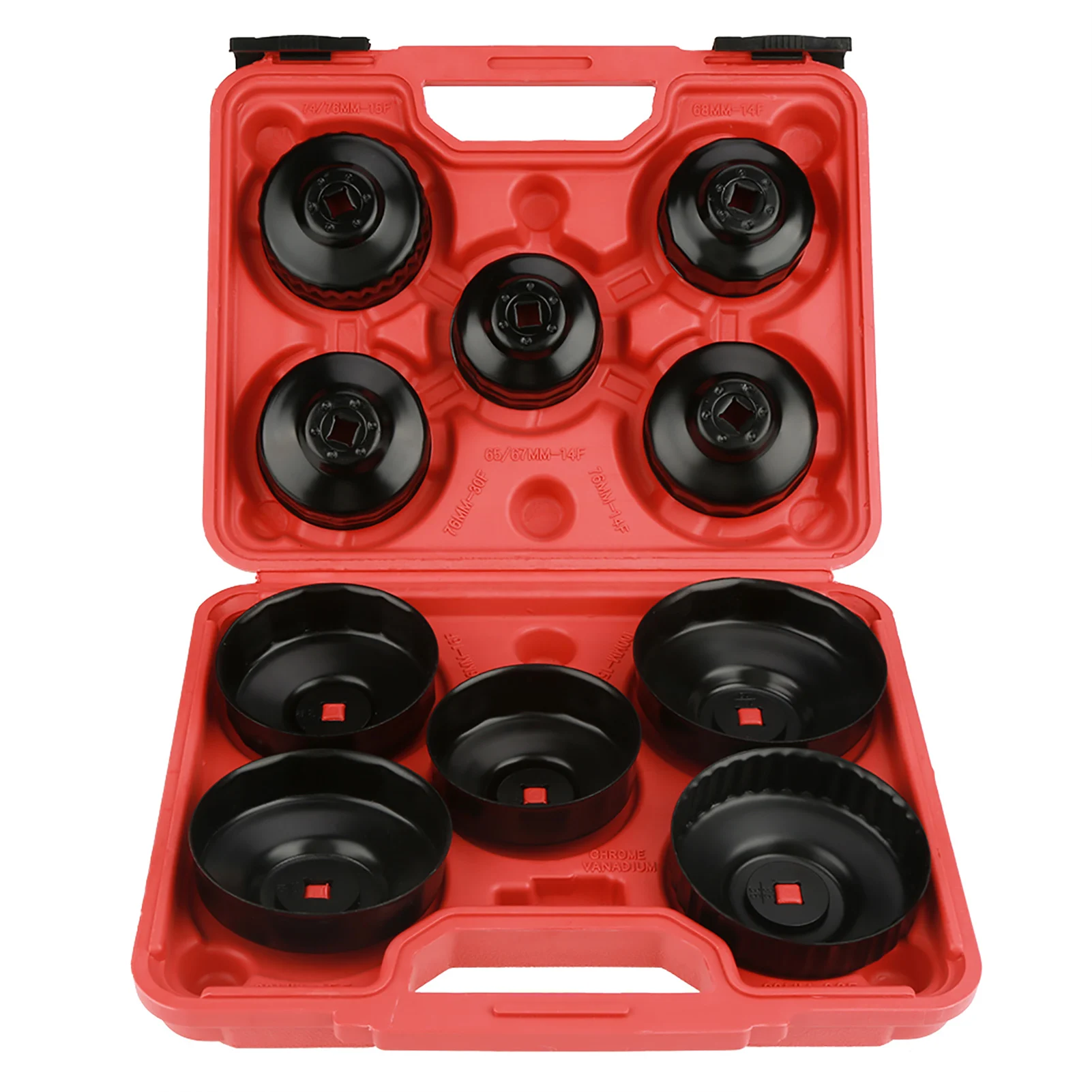 Filter Remove Set Filter Wrench Set Oil Filter Cup Set Oil Filter Wrench Remove Set Sockets Work Wrench Repair Tool Kit