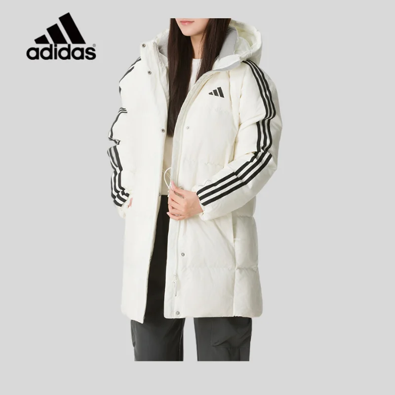 Adidas Adidas Women's Down Jacket 2026 Winter New Warm Thickened Sportswear Jacket LE4999