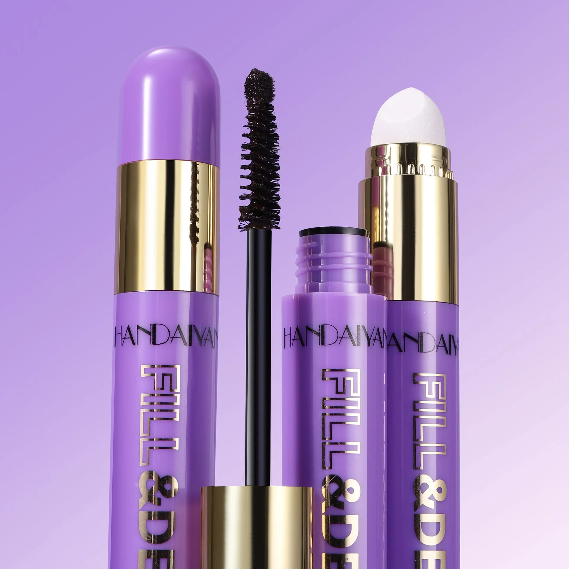 Waterdichte haarkleurstick 8 kleuren - Instant haarlijn en wenkbrauwverf, duurzame touch-up voor grijze dekking en styling