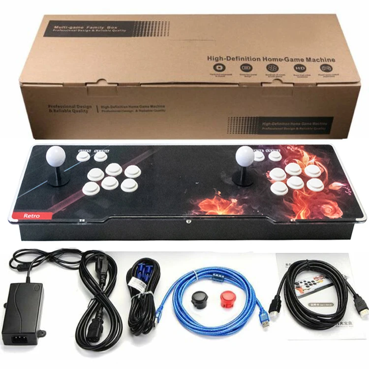 

Newest 4710 in 1 zero delay arcade joystick VGA HD game station video game console 4 / 4S / 4S Plus