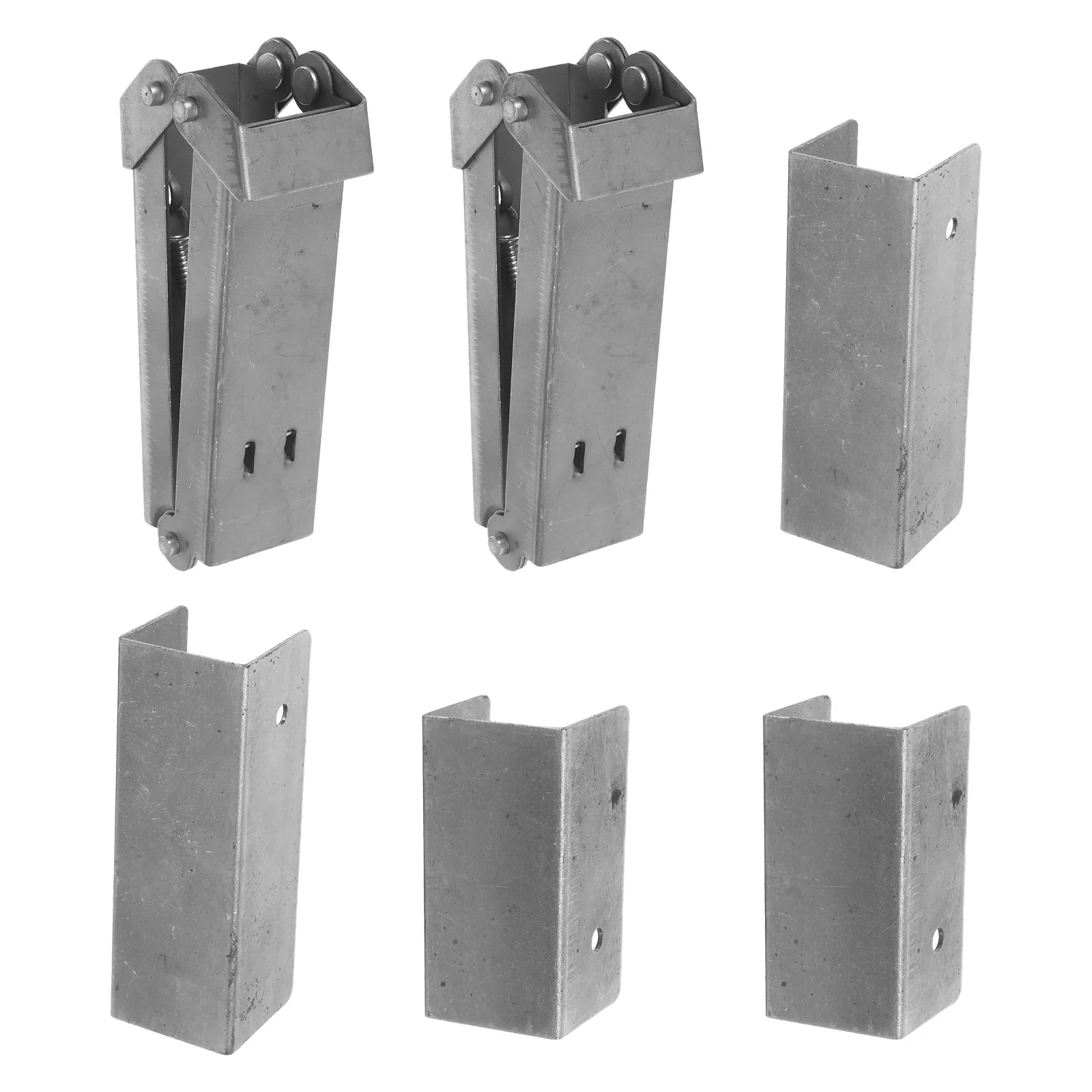 

1Set Folding Table Hinge Brackets Heavy Duty Folding Spring Furniture Support Bracket for Foldable Desk Home Office Table