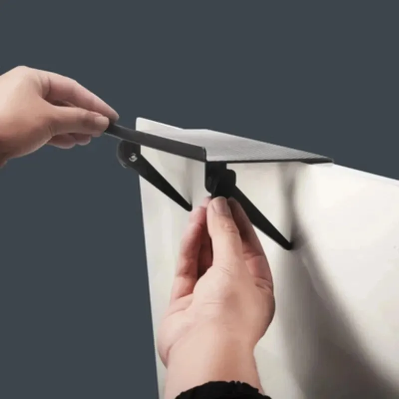 1PC Hot Selling Computer and TV Screen Storage Rack Wireless Router Set-top Box Rack No Perforated Storage Bracket Divine Tool view 5