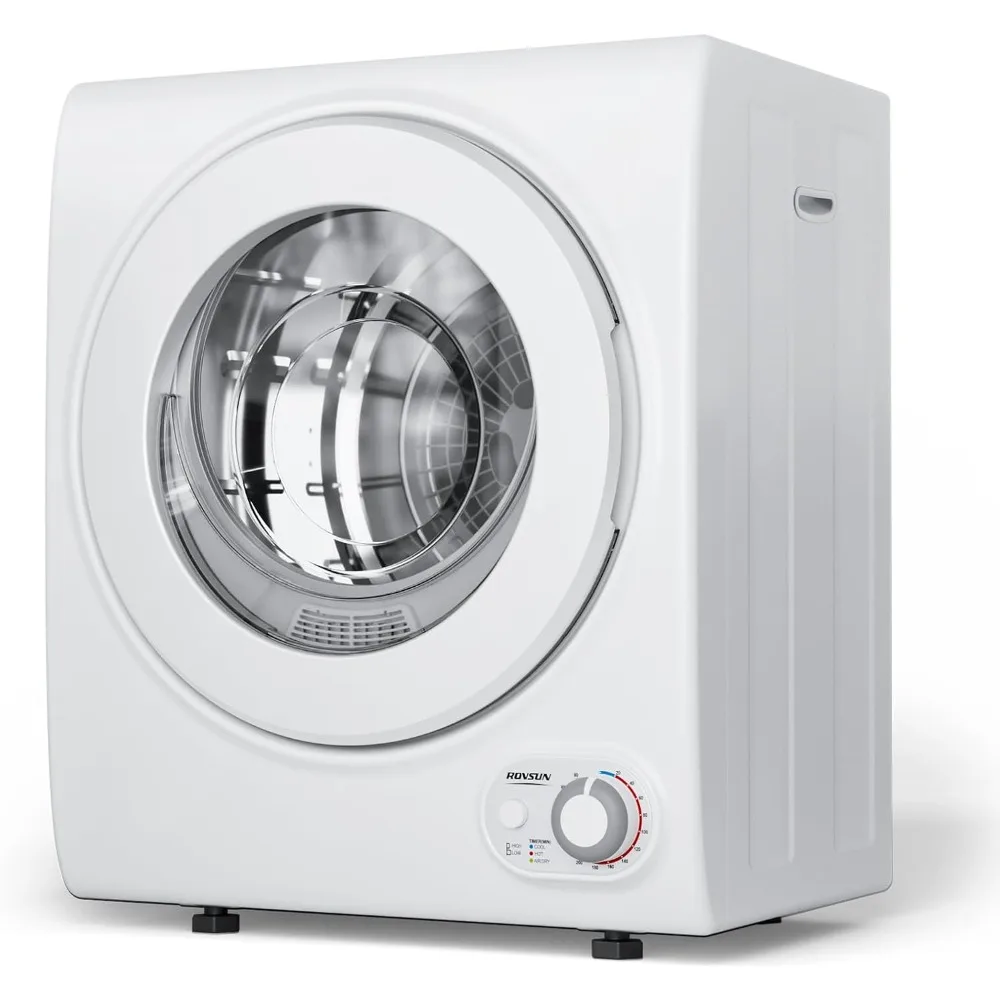 

ROVSUN 110 В Портативная сушилка для одежды, высококачественная сушилка для белья с фронтальной загрузкой, ванной из нержавеющей стали и простом управлением K