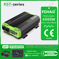 FCHAO 12V 24V 48V fast delivery  to Europe  3000W pure sine wave Off Grid Inverters  with multiple protections # RV /truck