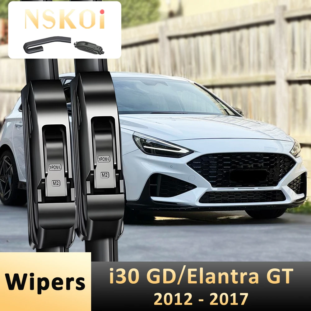 

Щетки стеклоочистителя передние для Hyundai i30 GD Elantra GT 2012-2017, лобовое стекло, 26''/14'', аксессуары