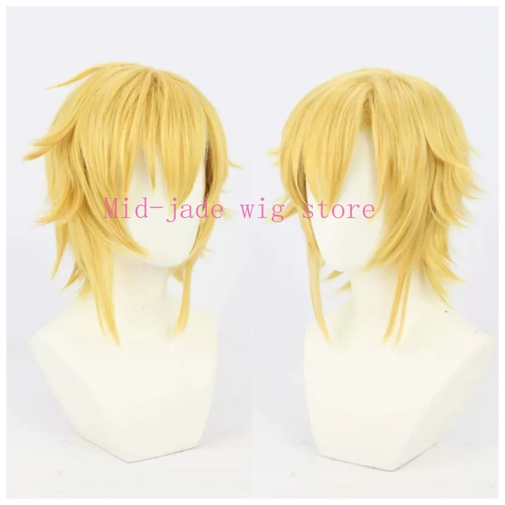 Anime Hikaru Uzuki Cosplay Wig Styled Hair In Stock for Valentine Festival Stage Show and Studio Photography