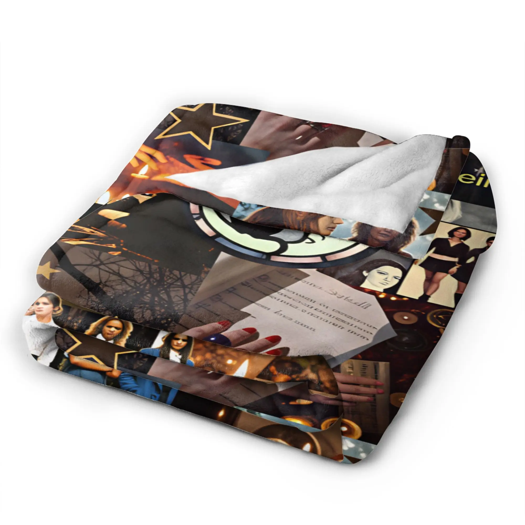 Warm Cozy Blanket Camping Practical-Magics Throw Blanket Novelty  Bedspread For Chair Sofa Bed