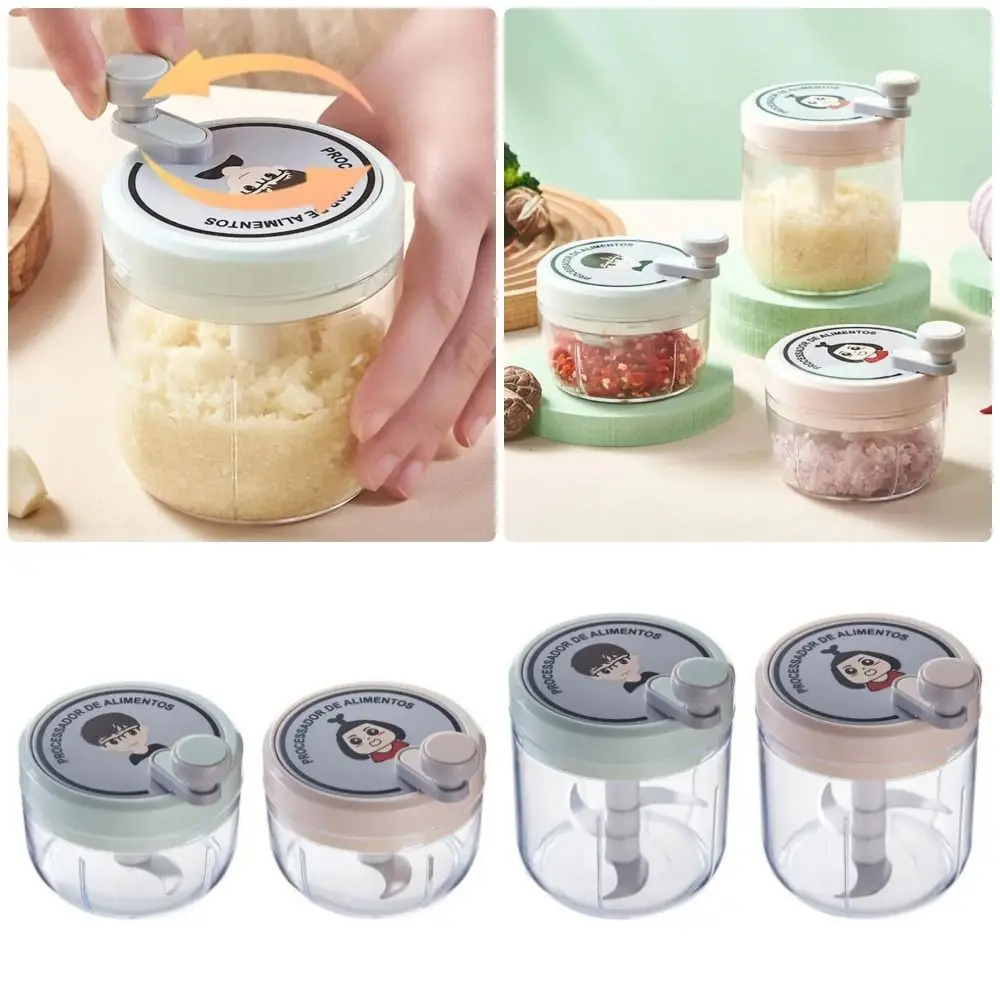 For Vegetable Fruits Onions Pepper Chopper Pull Mincer Blender Mixer Garlic Crusher Rotate Press Kitchen Gadgets Accessories