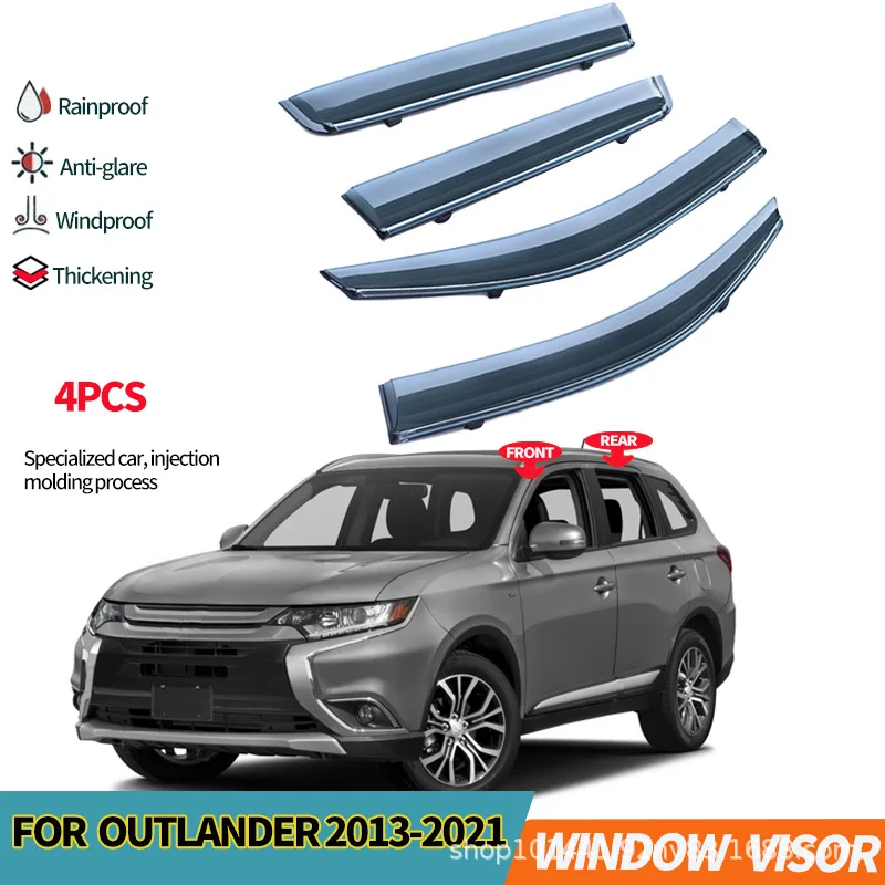 

Suitable for Mitsubishi Outlander rain or shine weather shield Outlander 2013-2021 Window visor