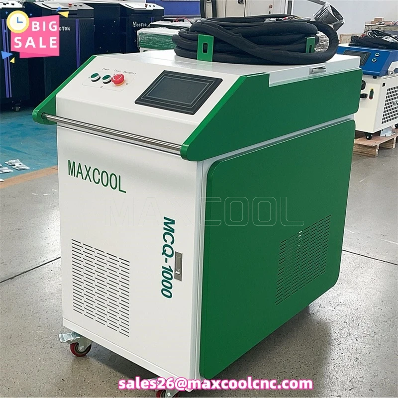 Big Power Laser Cleaning Machine Water-Cooled 500w 1000w 2000w Pulse Laser Cleaning Machine For Metal And Wood Paint