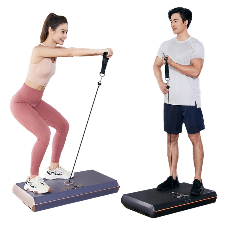 Adjustable Free Installation Smart Home Workout Station with Guidance and Courses