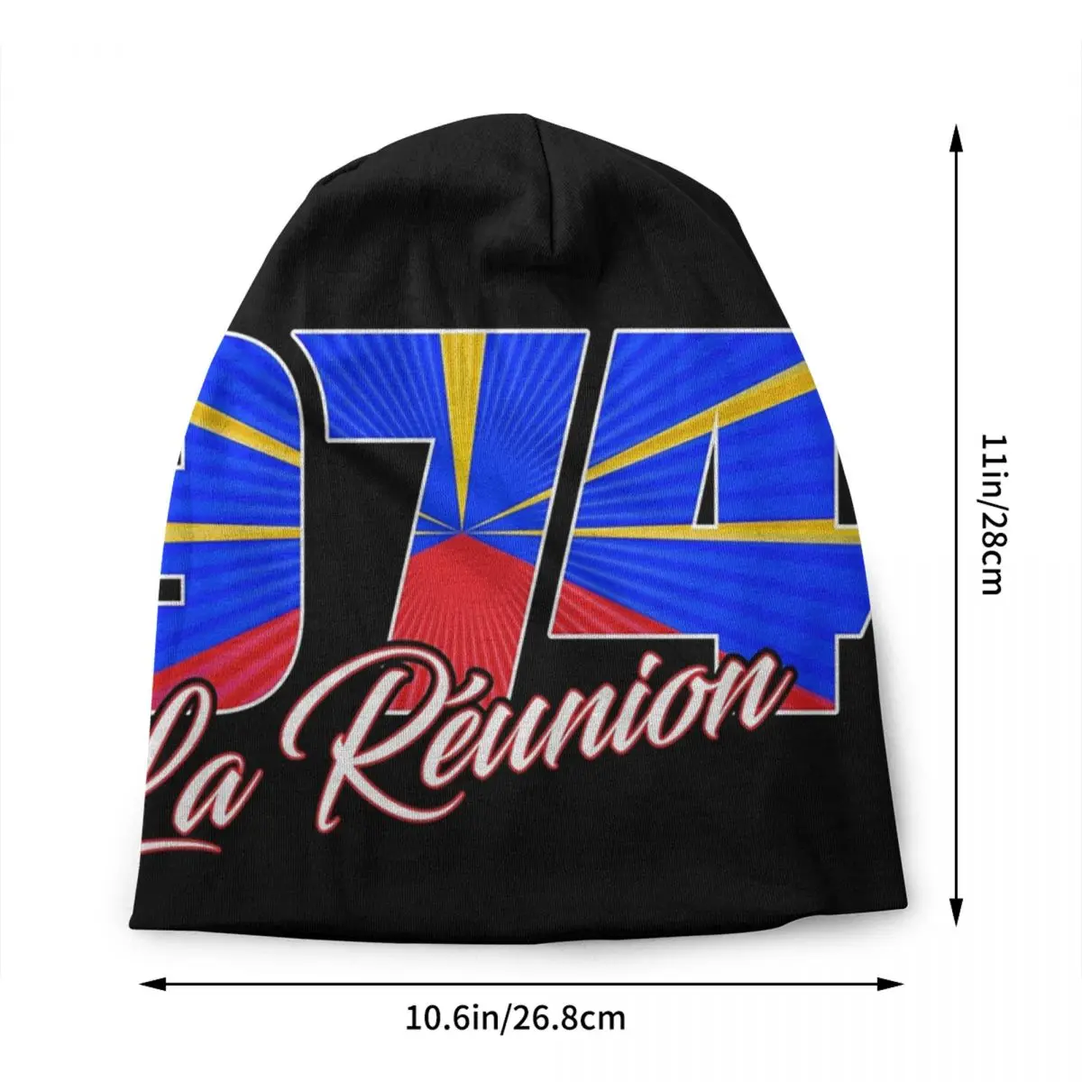 974 Reunion Island Maveli Mod Beanie Cap Unisex Winter Warm Bonnet Femme Knit Hats Cool Outdoor Skullies Beanies Caps Men Women