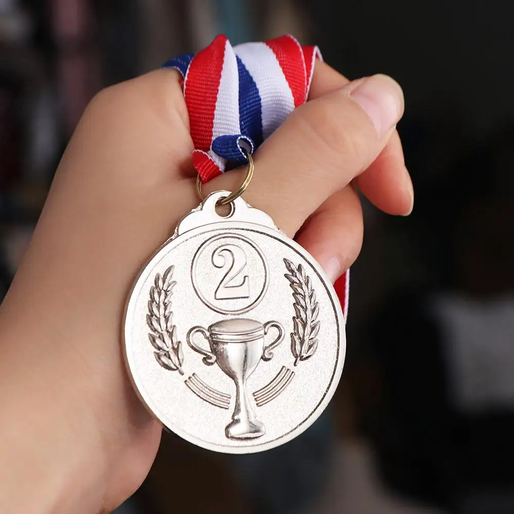 Winner Reward Gold Silver Bronze Medals Dancing Swimming Zinc Alloy Award Medals Running Sports Game Competition Rewards