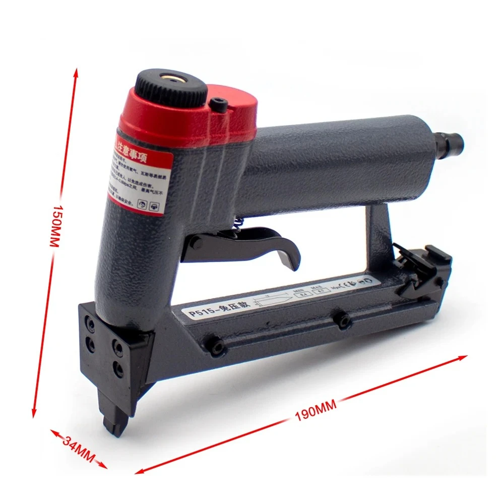 P515 Pneumatic Nailer – Portable Handheld Air Stapler for Picture/Photo/Mirror Frames (0.4-0.7Mpa)