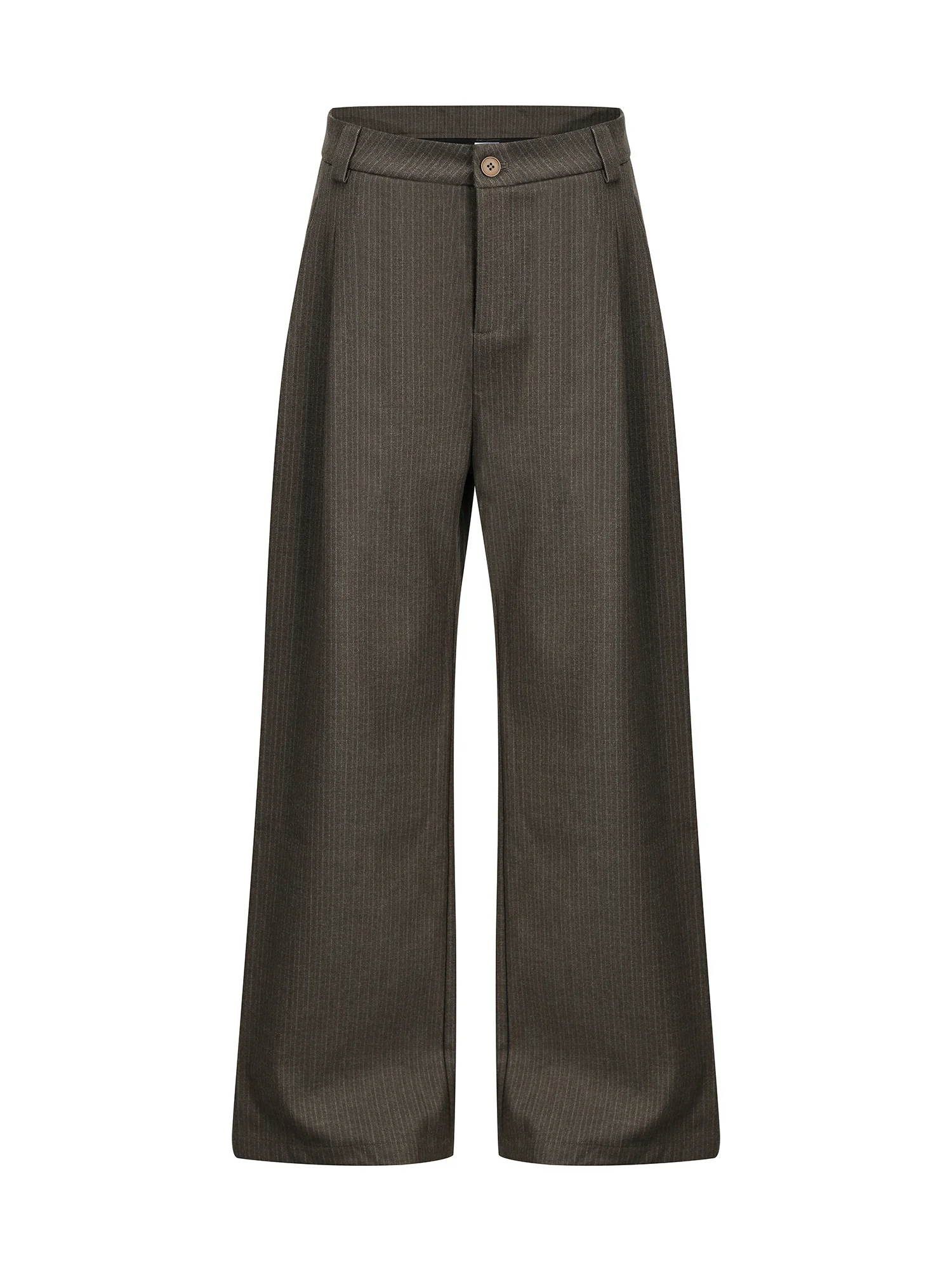 American-Style Striped Wide-Leg Pants Men and Women All-Match Comfortable Trousers Casual Simple Suit Pants for Four Seasons