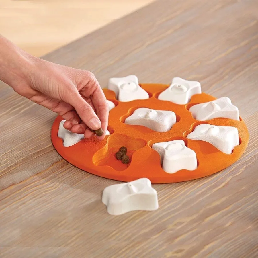 

Pet Puzzle Treat Toy Interactive Food Dispenser Toy Slow Feeder Iq Game Dog Smart Training Toy