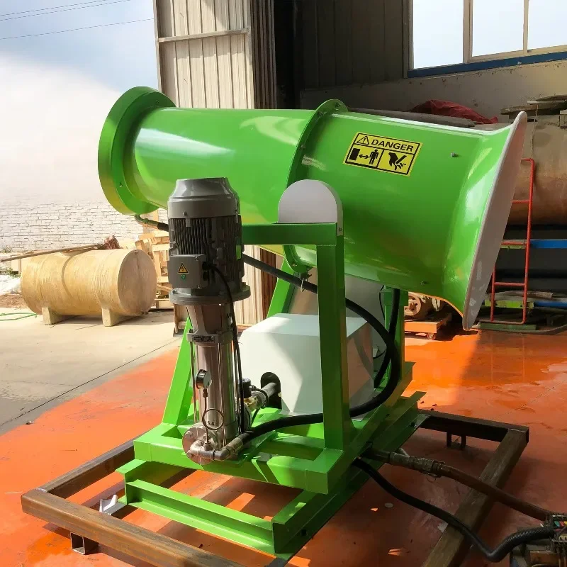 50M Industrial Use Remote Control Metal Fog Cannon / Mist Cannon Machine ISO CE Certified Automatic