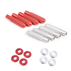 4Pcs Car Door Bolt Lock Pin Cover For Mercedes Benz A/B/E/C Class Old E Class GLA CLA GLK ML GL GLE GLS Vito Car Styling