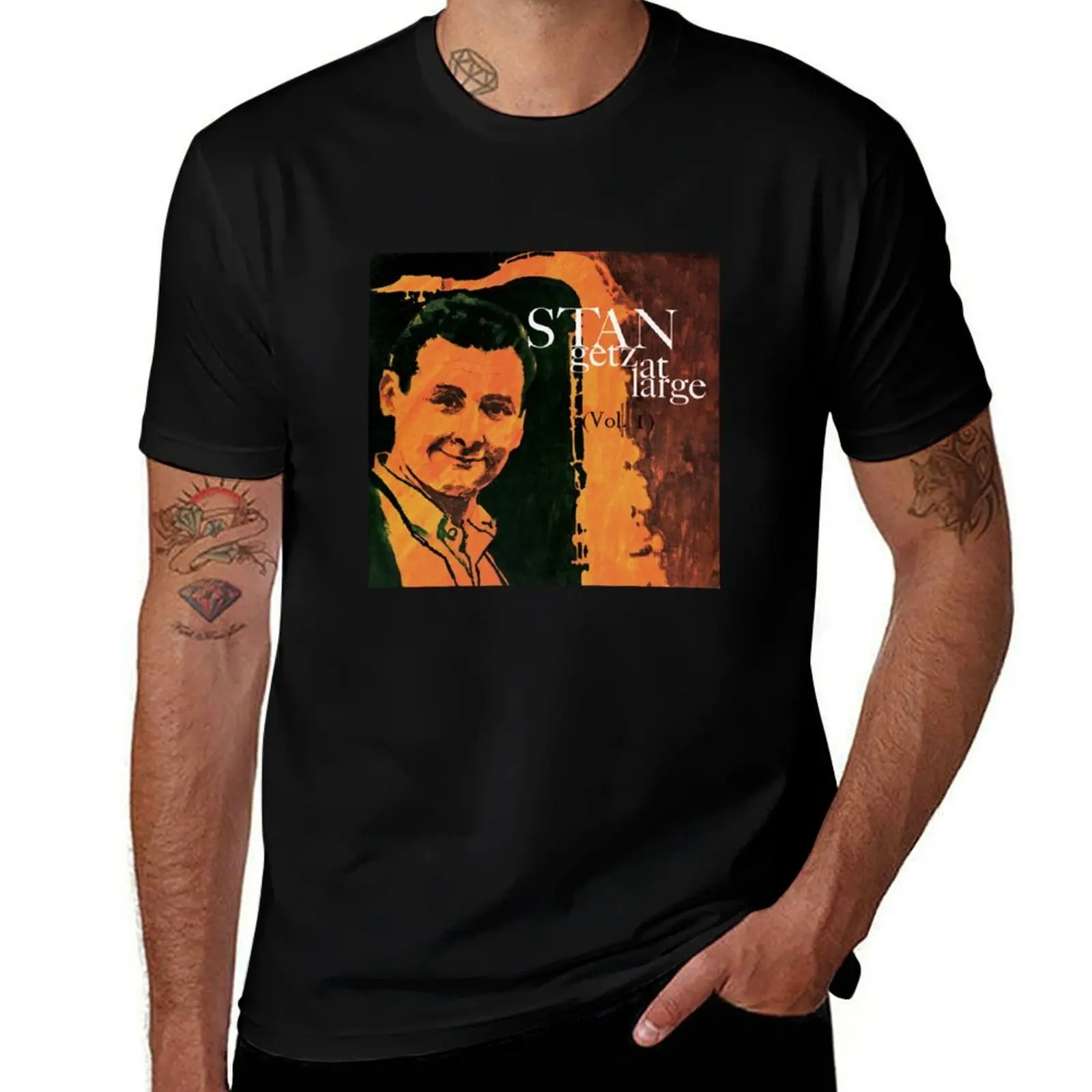 

STAN GETZ - AT LARGE (VOL. 1) (1961) T-Shirt man t shirt luxury graphic t shirts for man T-Shirt